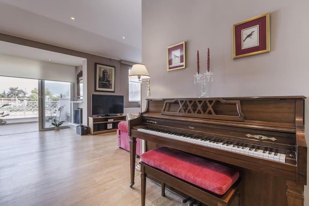 Luxury Acropolis View Duplex Penthouse In Thiseio 155M2 Athen Eksteriør billede